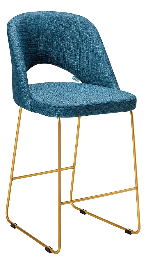 Кресло полубар Lars БлюАрт/ЛинкЗолот