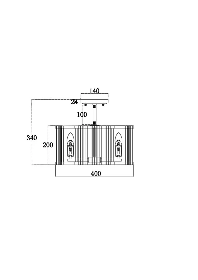 Потолочный светильник Maytoni MOD087CL-04G - фото 2