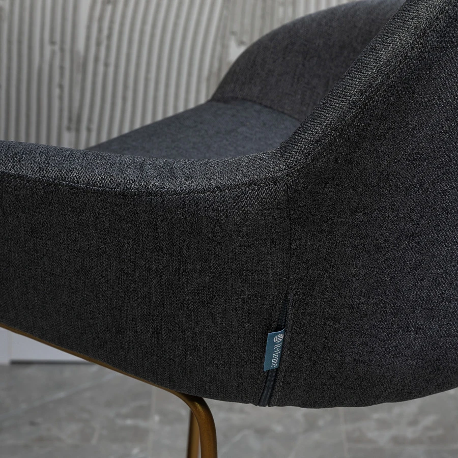 Кресло Бар. Kent тёмно-серый/Линк золото - фото 12