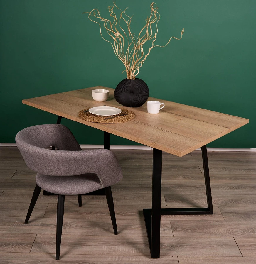 Стол Роналдо раздвиж. 120-160 Галифакс Натур - фото 9