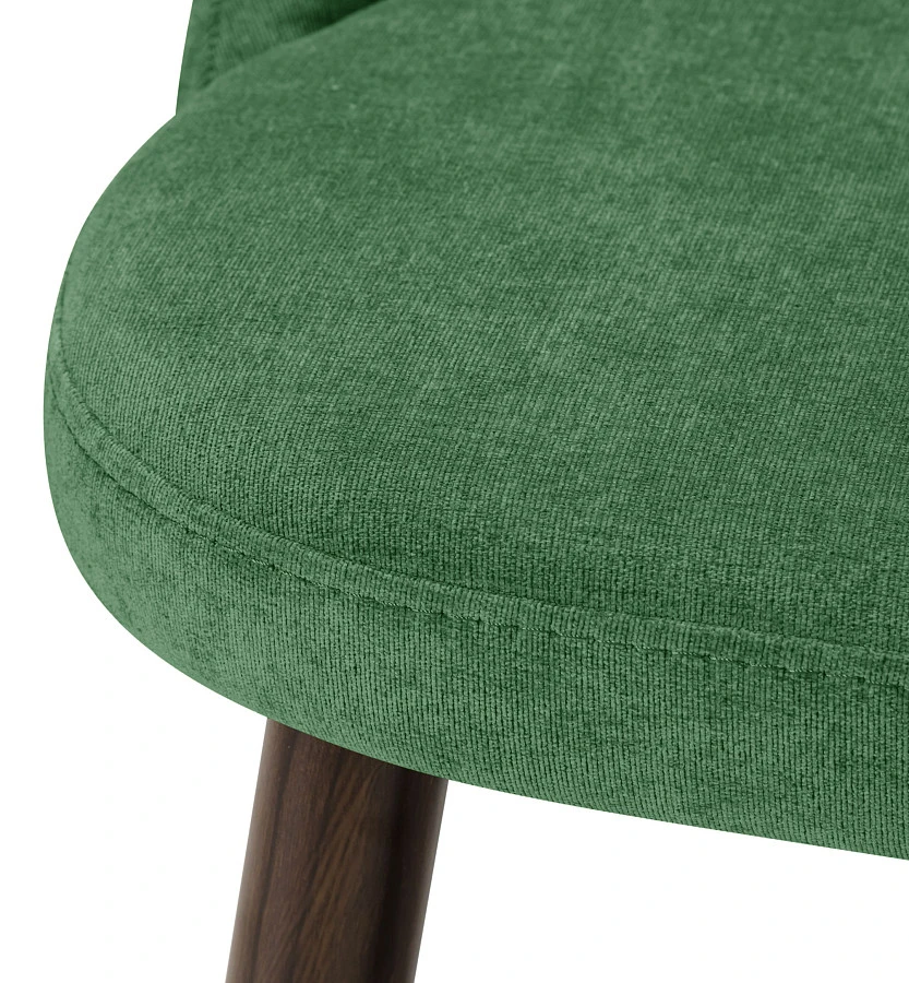 Кресло Lars зелёный/т.орех - фото 5