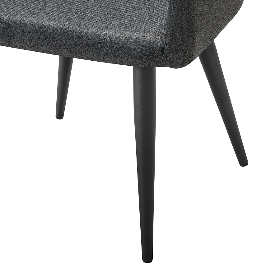 Стул Oscar тёмно-серый/черный - фото 6