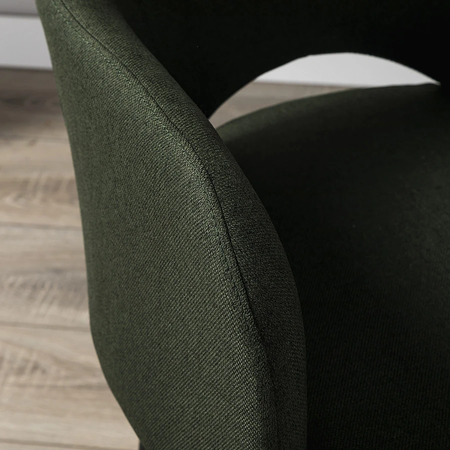 Кресло Ledger темно-зеленый/черный - фото 10
