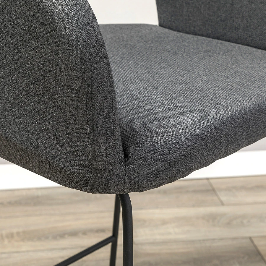 Кресло Бар. Oscar тёмно-серый/Линк - фото 9