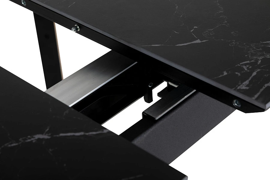 Стол раздвиж. Combi Ceramic 120-150 Automatic Natur/Dark marble - фото 8