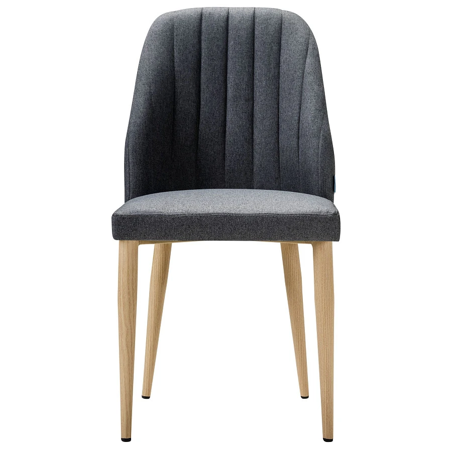 Стул Alen темно-серый/нат.дуб - фото 3