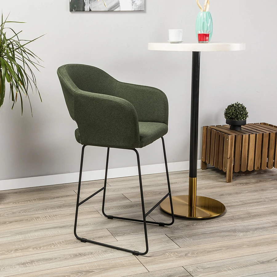 Кресло полубар Oscar тёмно-зеленый/Линк - фото 10