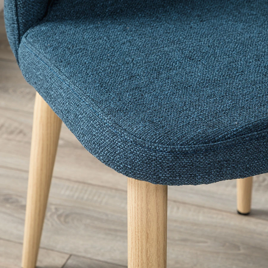 Стул Ledger синий/нат.дуб - фото 10