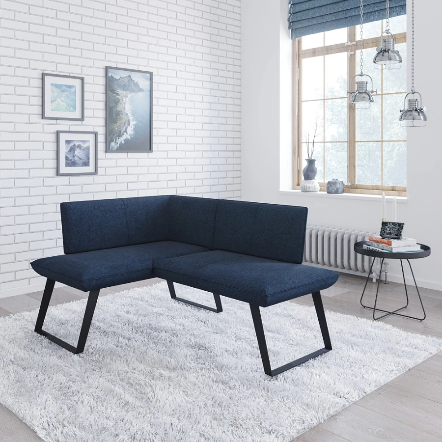 Диван кухон. Cosmo120-158 L blue 1300*1680*830 - фото 3