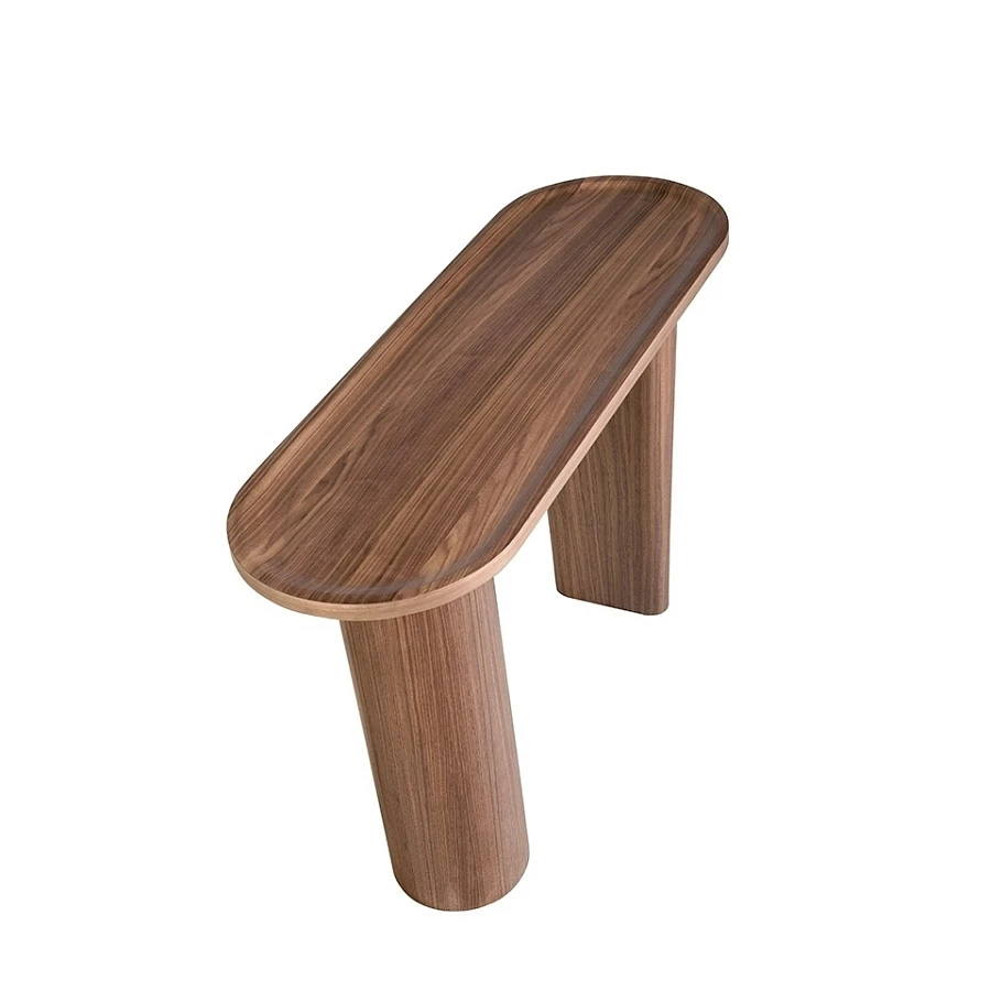 Консоль овальная 3249/415-X из ореха - фото 4