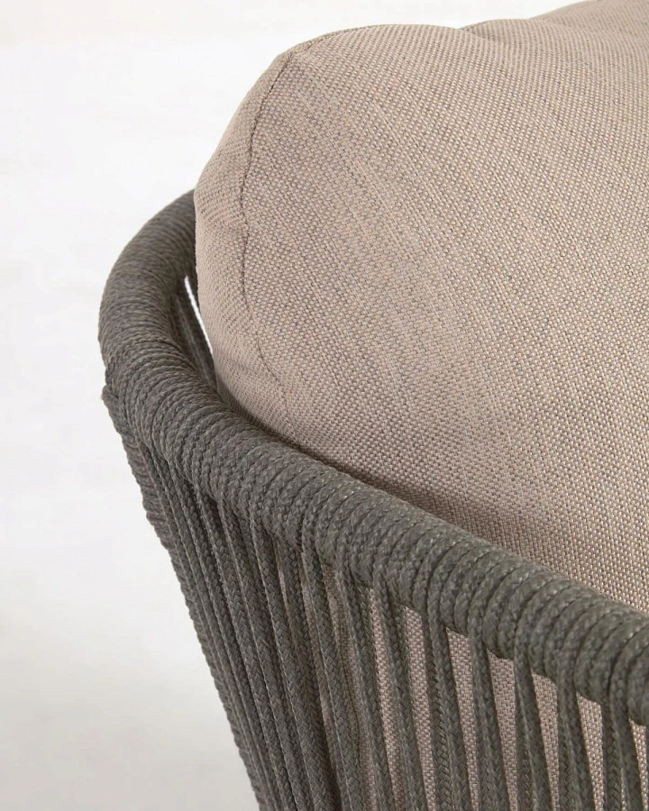 Кресло Catalina из зеленой веревки/массив акации - фото 17