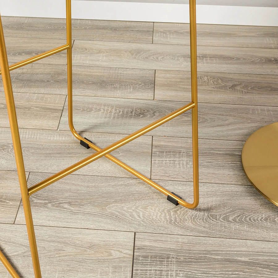 Кресло Бар. Lars тёмно-серый/Линк золото - фото 14