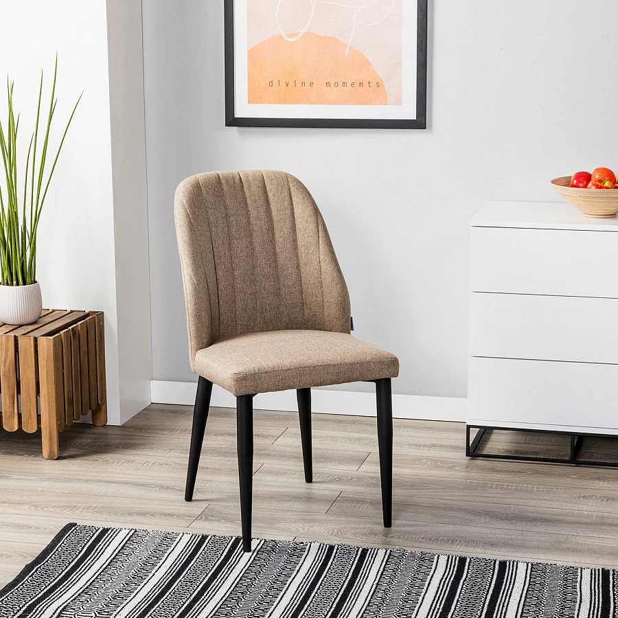 Стул Alen беж./черный - фото 8