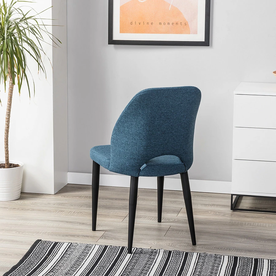 Стул Ledger синий/черный - фото 8