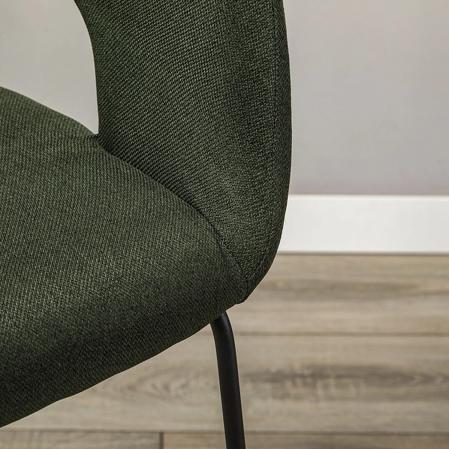Кресло полубар Hugs тёмно-зеленый/Линк - фото 10