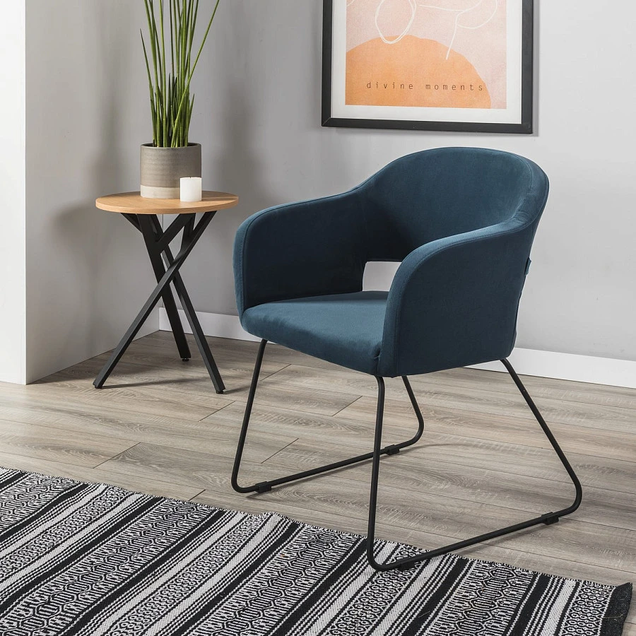 Стул Oscar Diag blue/Линк - фото 7