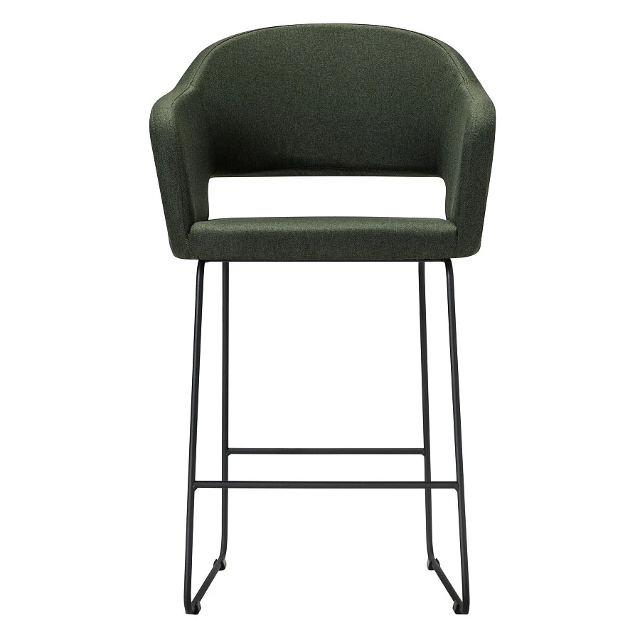 Кресло полубар Oscar тёмно-зеленый/Линк - фото 2