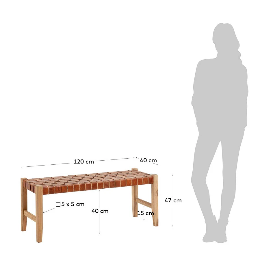 Банкетка Calixta 120 cm - фото 5