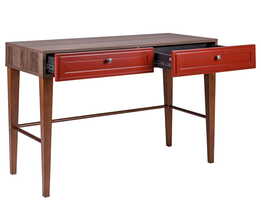 Стол письменный Norton кармин - фото 6