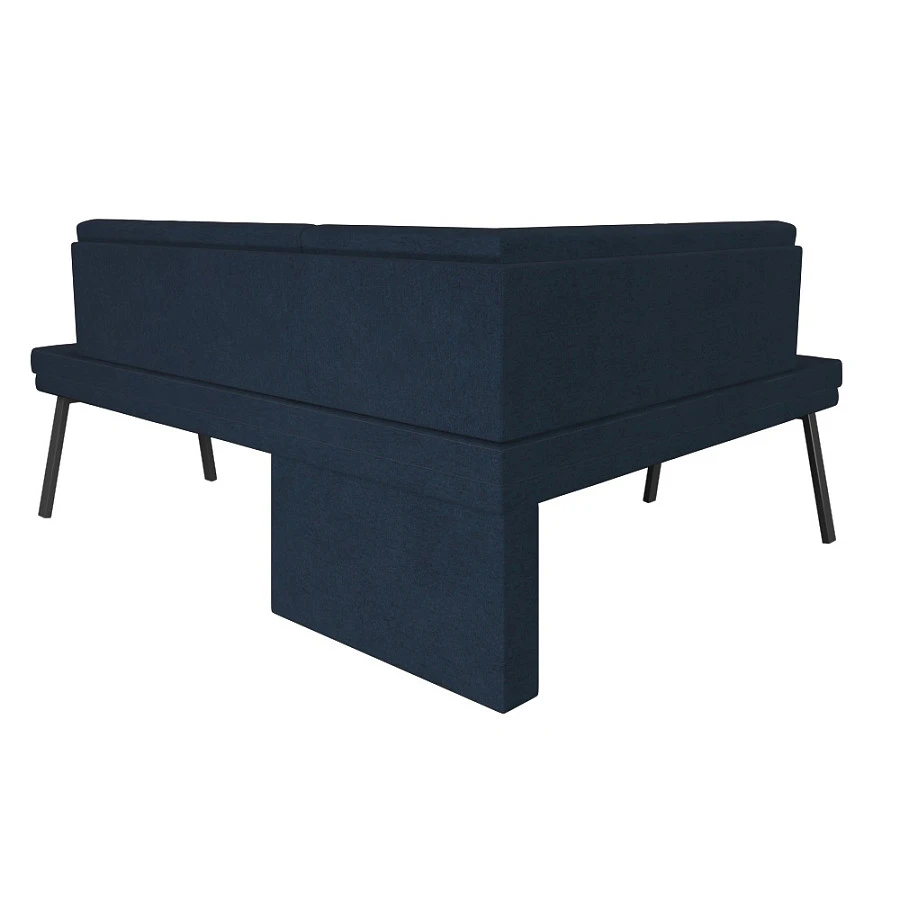 Диван кухонный Brave 140-178 L blue - фото 2