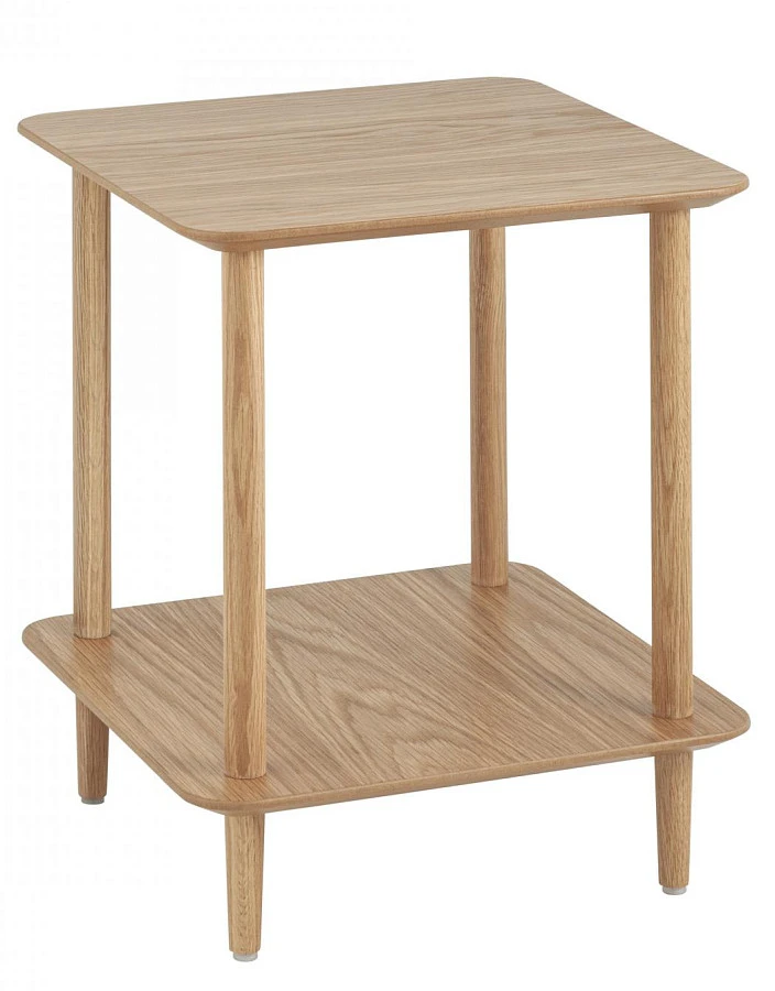 Журнальный столик Stiff 40*40 светлое дерево