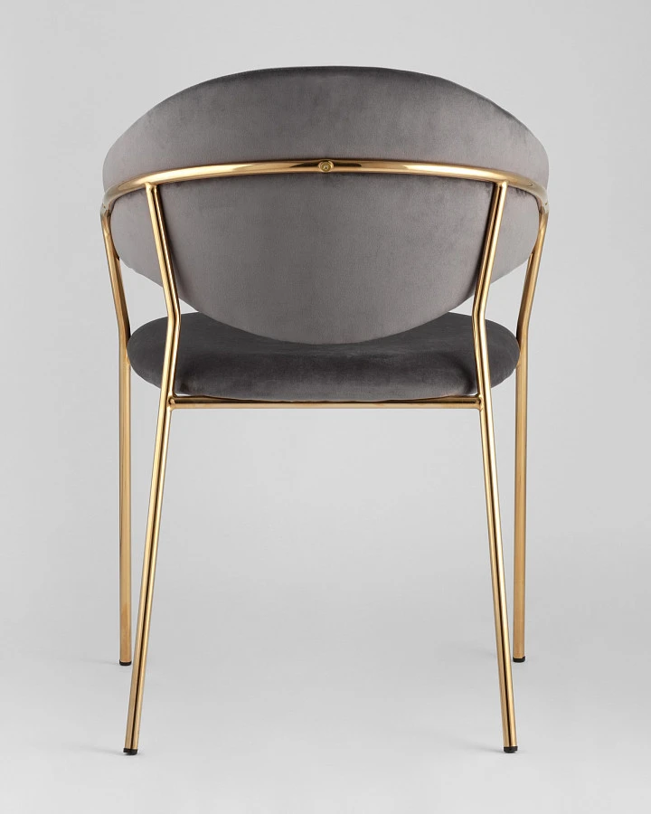 Стул Эвита темно-серый - фото 6