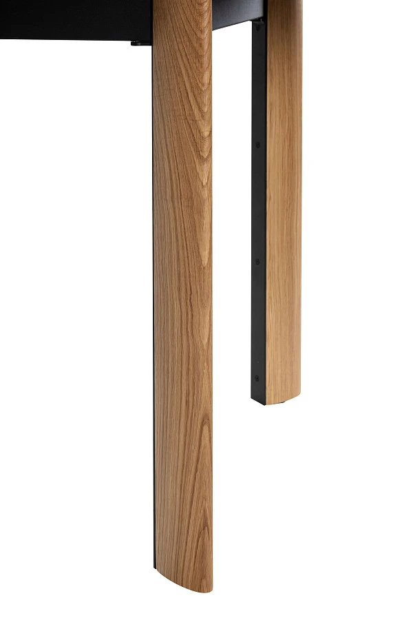 Стол раскл. Combi Glass 140-180 Automatic Natur/Dark matte glass - фото 14