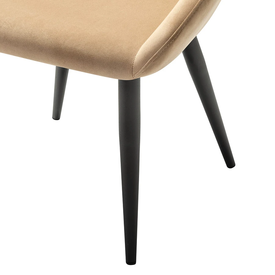 Кресло Kent Diag beige/черный - фото 7