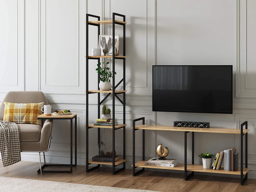 ТВ-тумба Мальборк 2 Дуб Сонома лофт - фото 6