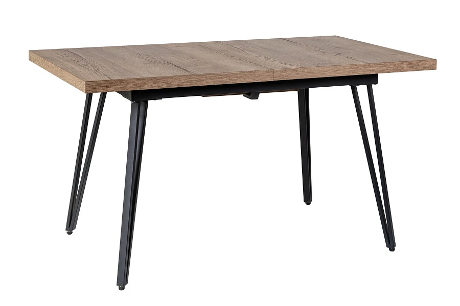 Стол Диего раздвиж. 120-160 Галифакс Табак/Бабочка