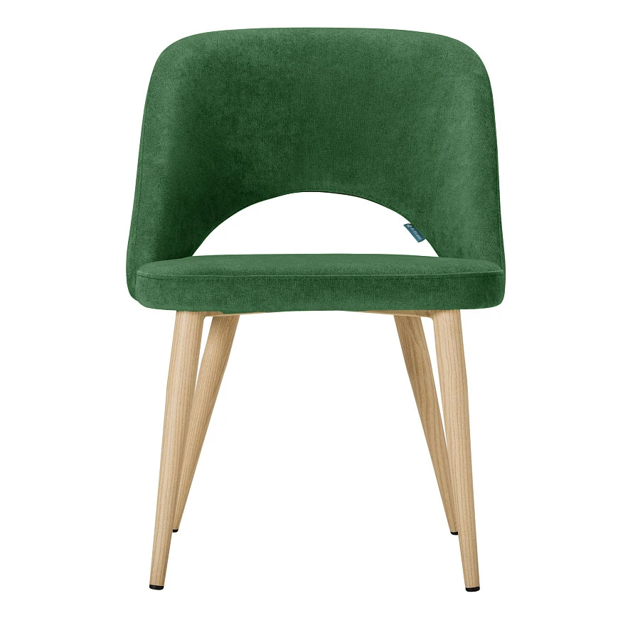 Кресло Lars зелёный/нат.дуб - фото 2