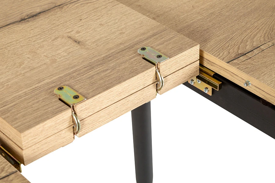Стол Месси Prime раздвиж. D90+30 Галифакс Натур/Бабочка - фото 13