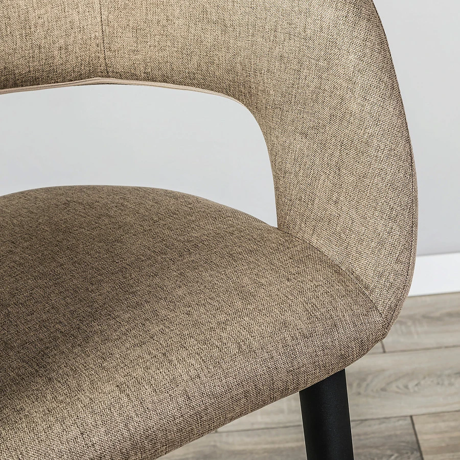 Кресло Бар.Hugs beige/черный - фото 11