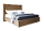 Кровать Графиня  200х200 коричневого цвета
