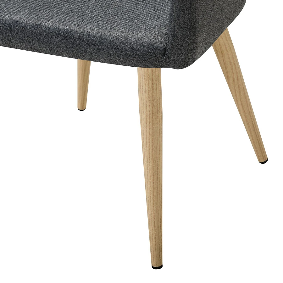 Стул Oscar тёмно-серый/нат.дуб - фото 7