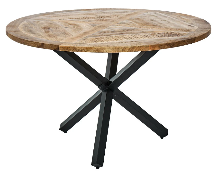 Обеденный стол из массива, АГВИД, круглый