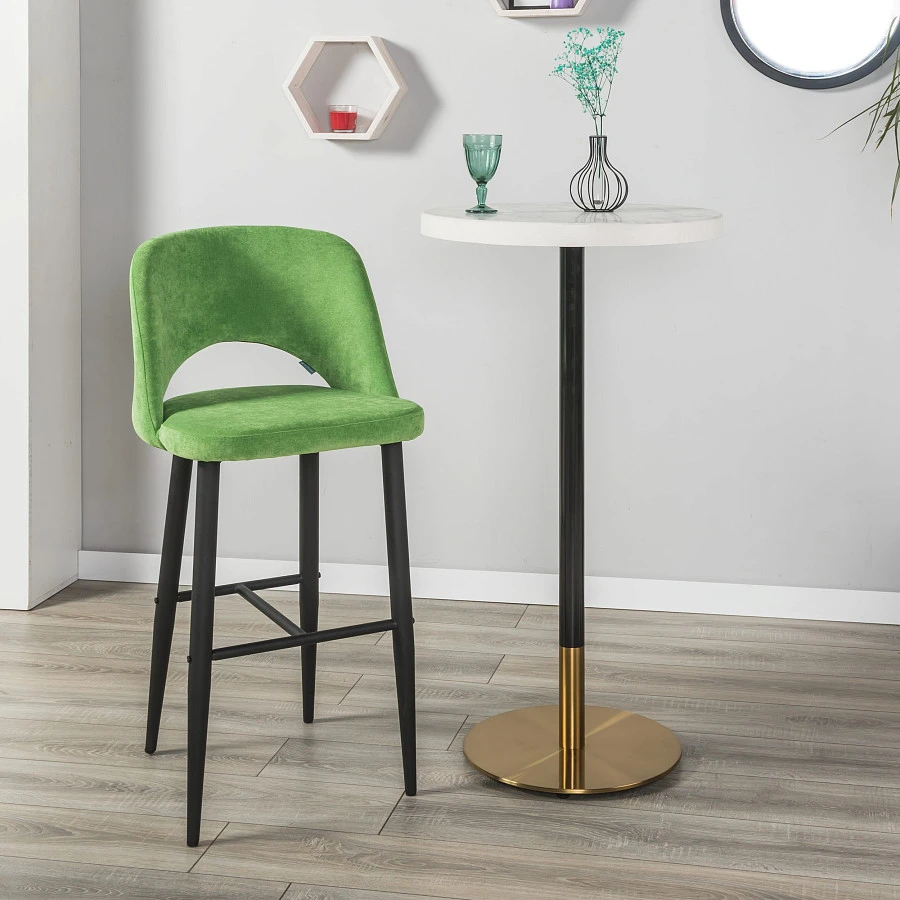 Кресло Бар.Lars Green/черный - фото 8