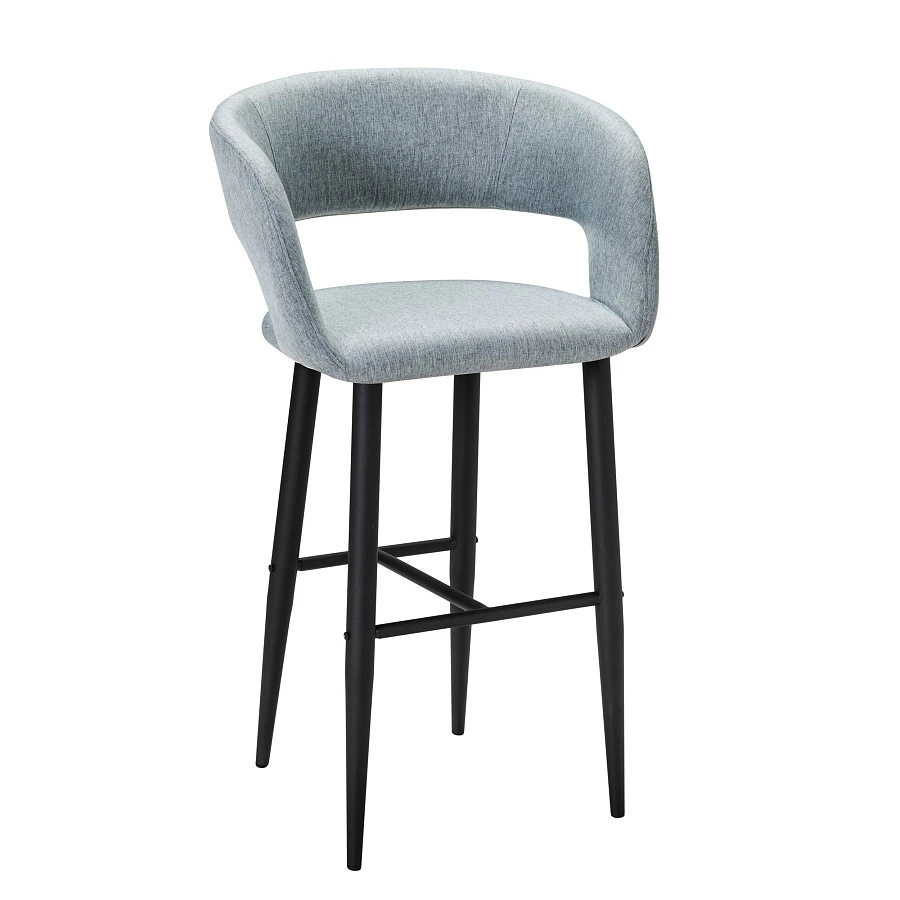 Кресло Бар.Hugs св.сер/черный