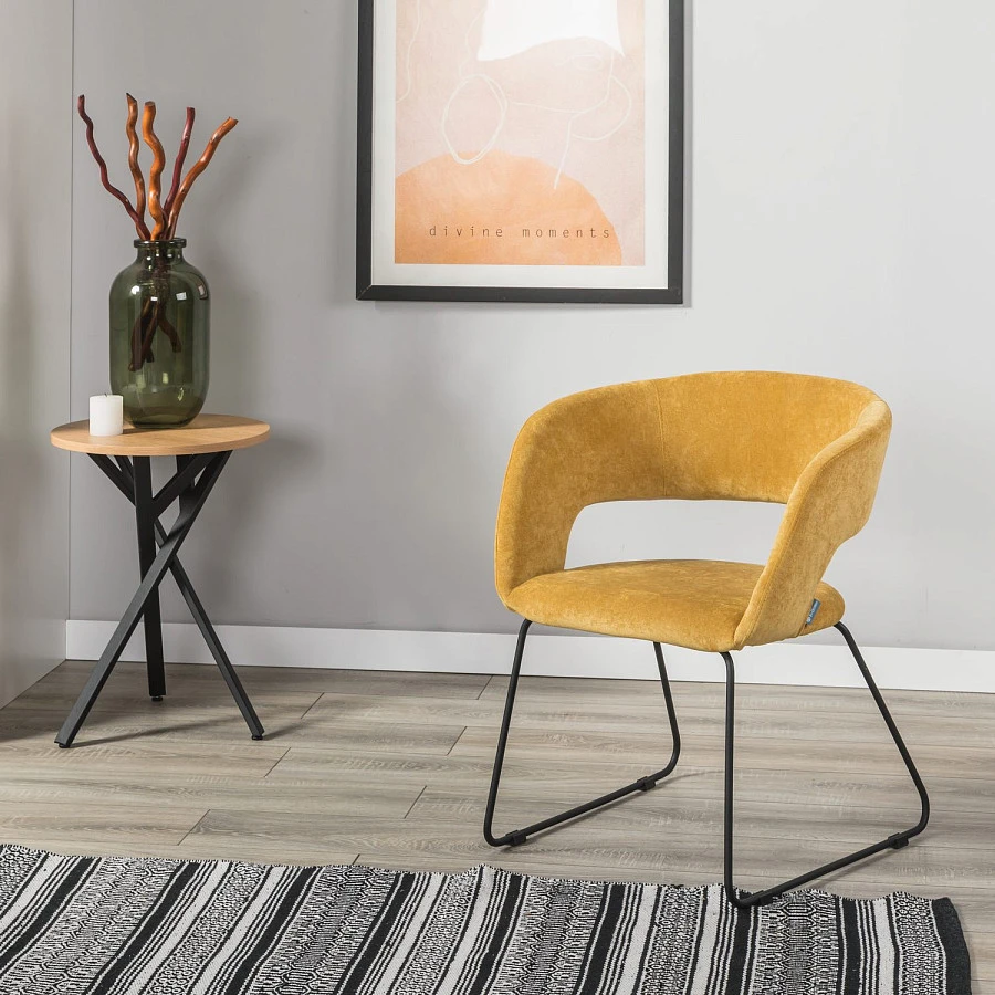 Стул Hugs желтый/Линк - фото 8