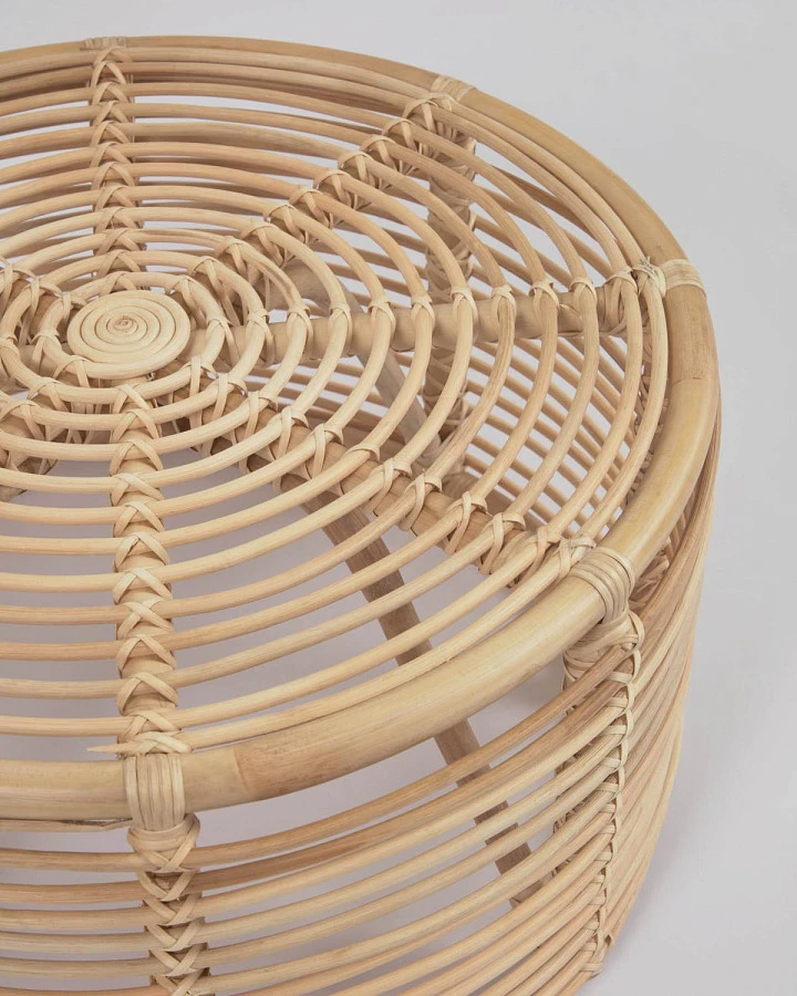 Круглый журнальный столик Kohana ротанг d65 см - фото 6