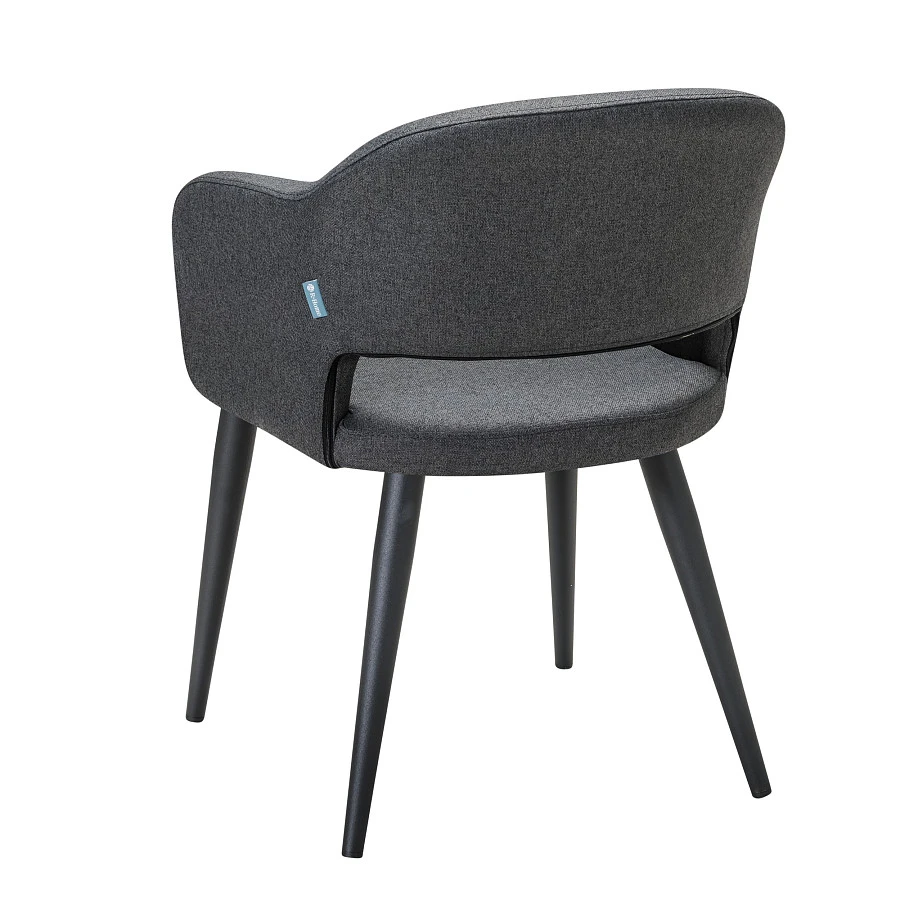 Стул Oscar тёмно-серый/черный - фото 4