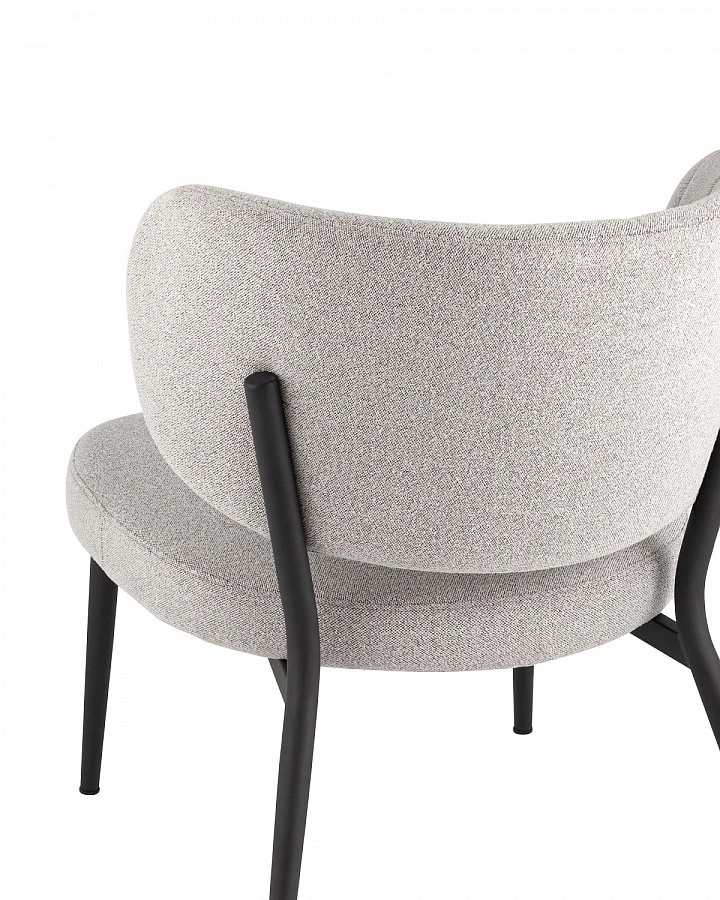 Кресло Руби серый - фото 5