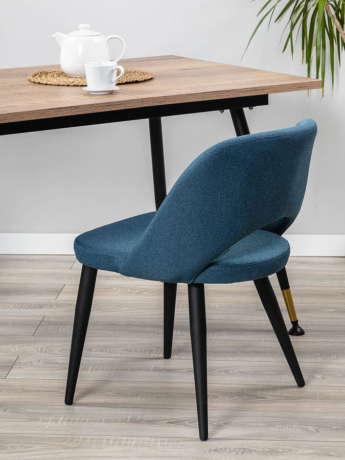 Стул Lars БлюАрт/Черн - фото 6