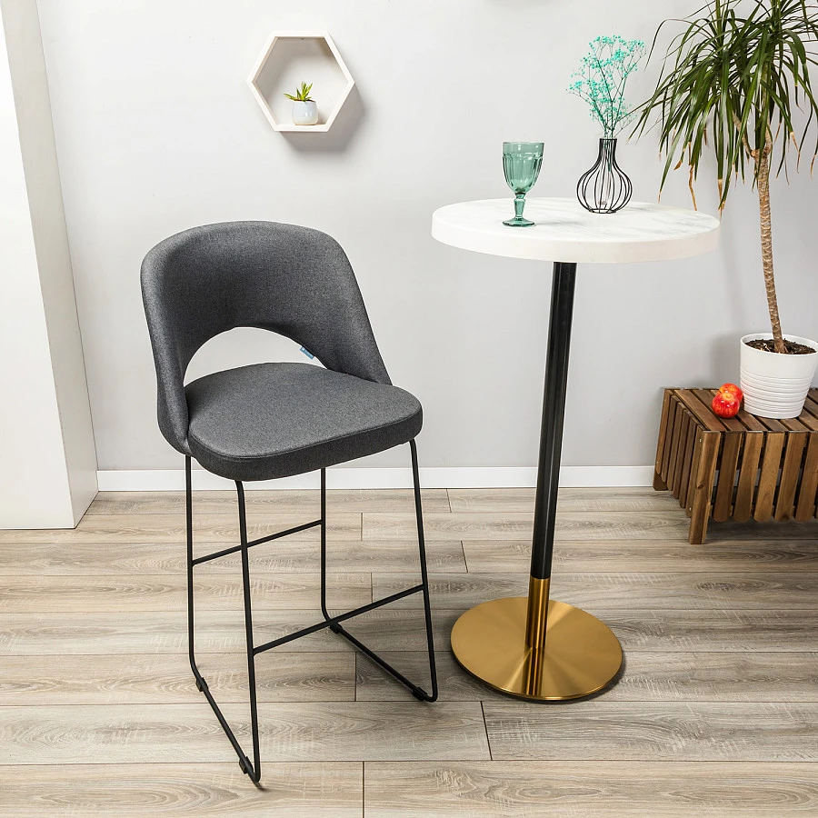 Кресло Бар. Lars тёмно-серый/Линк - фото 7