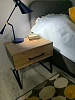 Отзыв от Тумба прикроватная Loft Дуб табак/Графит 1
