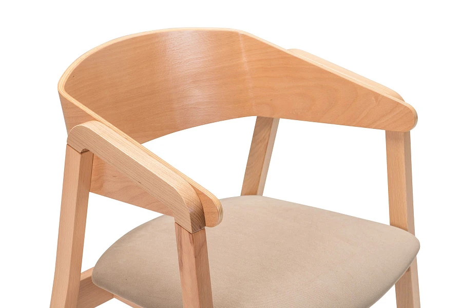 Кресло Dalia Beige/Натур - фото 6