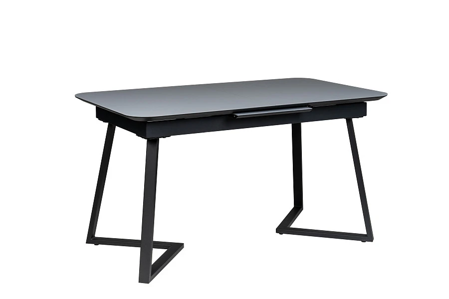 Стол Роналдо 120-150 Automatic Dark matte glass