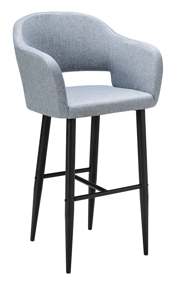 Кресло Бар Oscar Грей/Черный