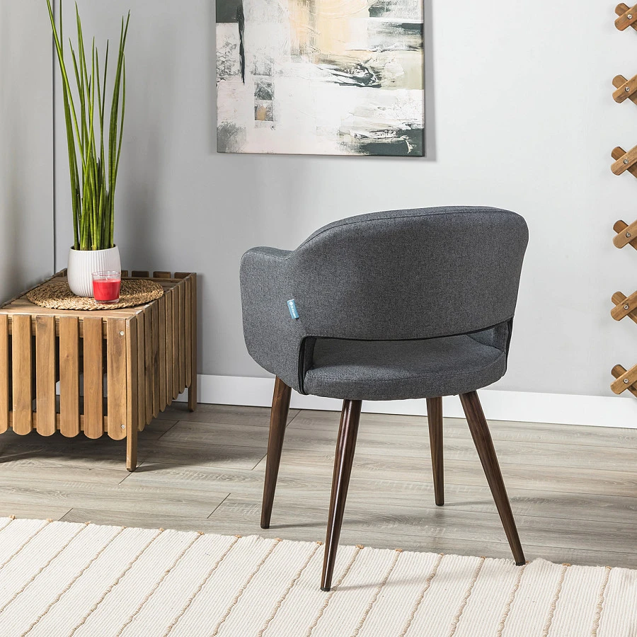 Стул Oscar Diag grey/т.орех - фото 9