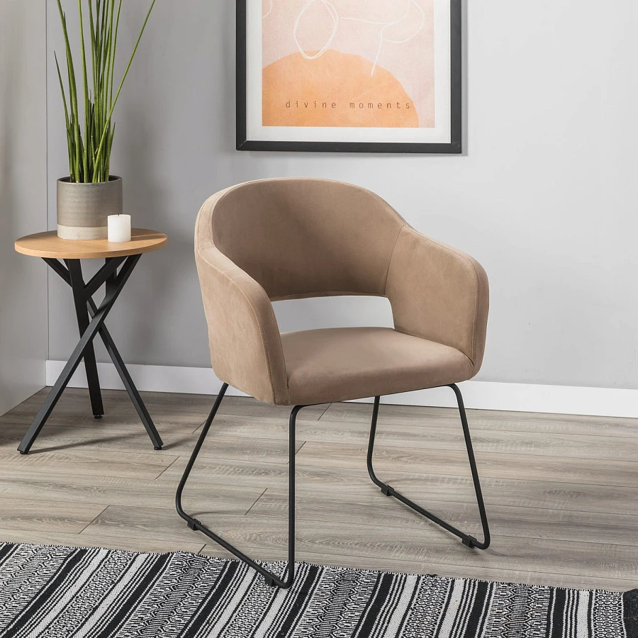 Стул Oscar Diag beige/Линк - фото 6